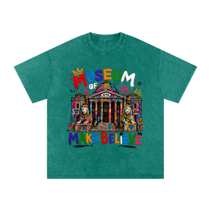 I Don't Want To Grow Up Washed Oversized Cotton T-Shirt