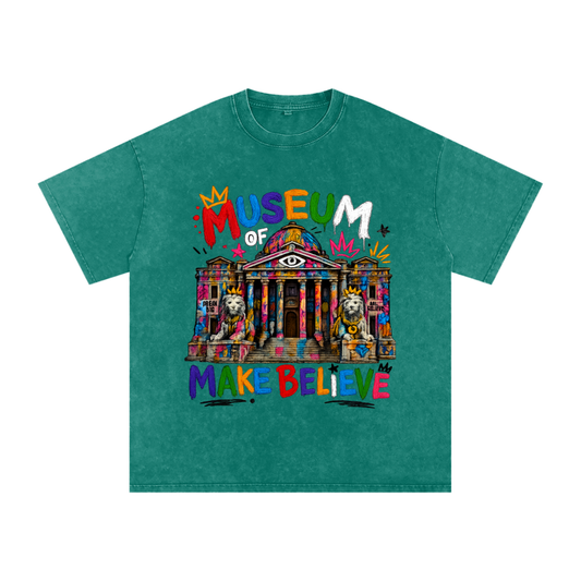 I Don't Want To Grow Up Washed Oversized Cotton T-Shirt