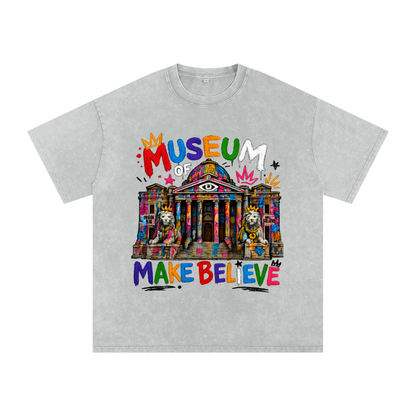I Don't Want To Grow Up Washed Oversized Cotton T-Shirt