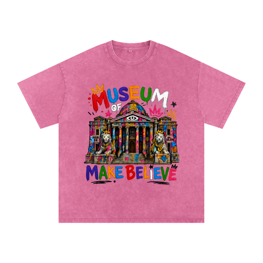 I Don't Want To Grow Up Washed Oversized Cotton T-Shirt