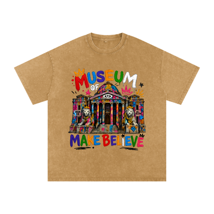 I Don't Want To Grow Up Washed Oversized Cotton T-Shirt
