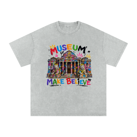 I Don't Want To Grow Up Washed Oversized Cotton T-Shirt