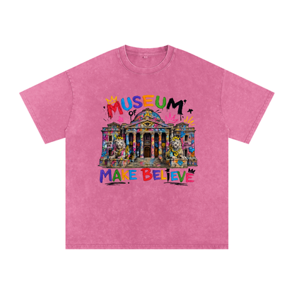 I Don't Want To Grow Up Washed Oversized Cotton T-Shirt